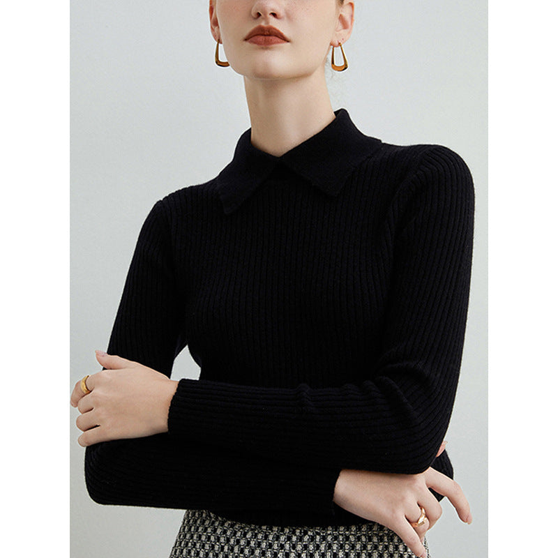 Autumn/Winter Collection – Retro Cashmere-Feel Pullover Sweater
