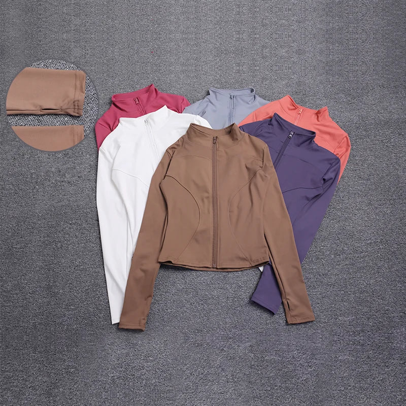 Autumn Collection – Women’s Long Sleeve Sports Jacket