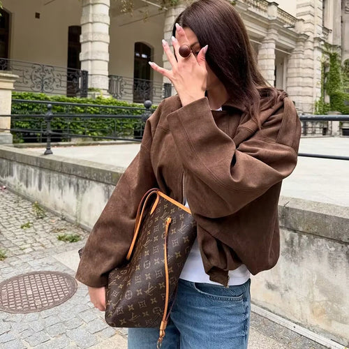 Autumn 2025 Collection – Women’s Elegant Loose-Fit Jacket